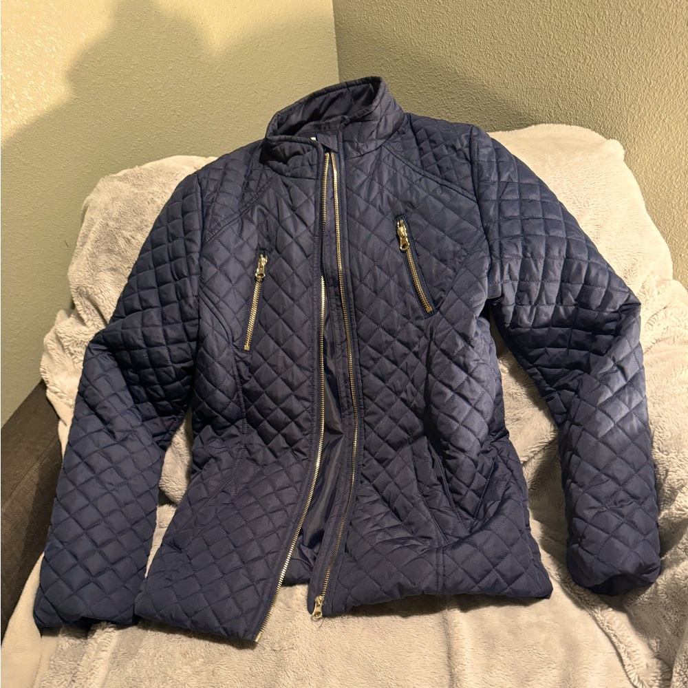 Quilted winter coat